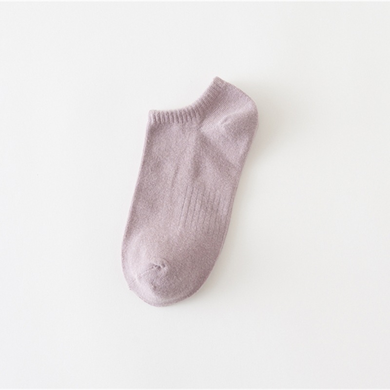 Kaos Kaki Wanita Basic Mesh 10 Warna Warni Katun Pendek