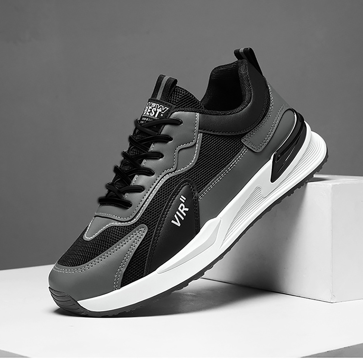 Whoppy SL55 Sepatu Sneakers Pria Import (FREE BOX) - Discontinue