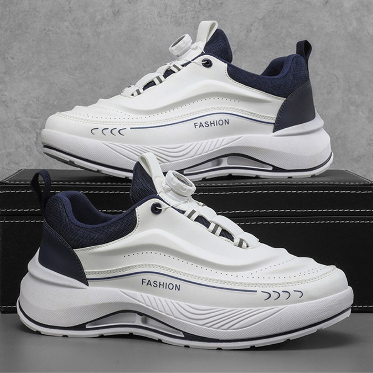 Whoppy SL73 Sepatu Sneakers Pria Import (FREE BOX)