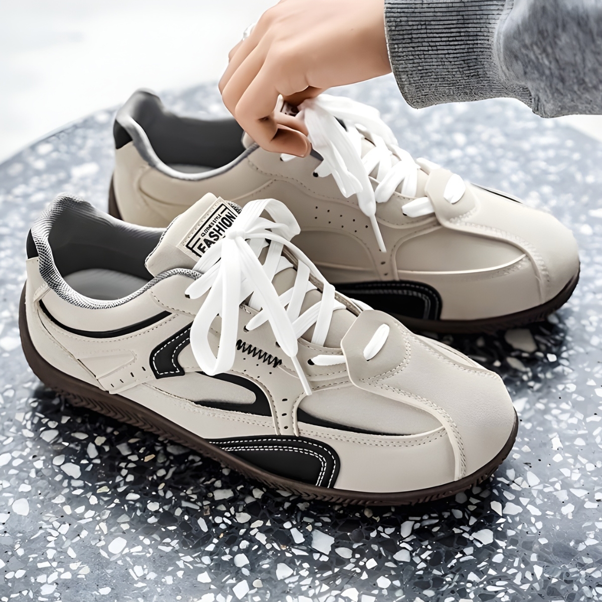 Whoppy SL76 Sepatu Sneakers Pria Import (FREE BOX)
